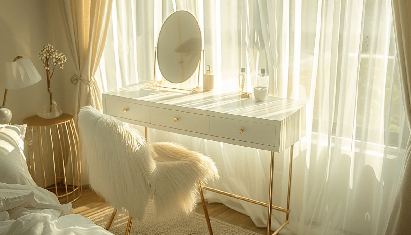 Créer un espace beauté personnalisé avec votre coiffeuse