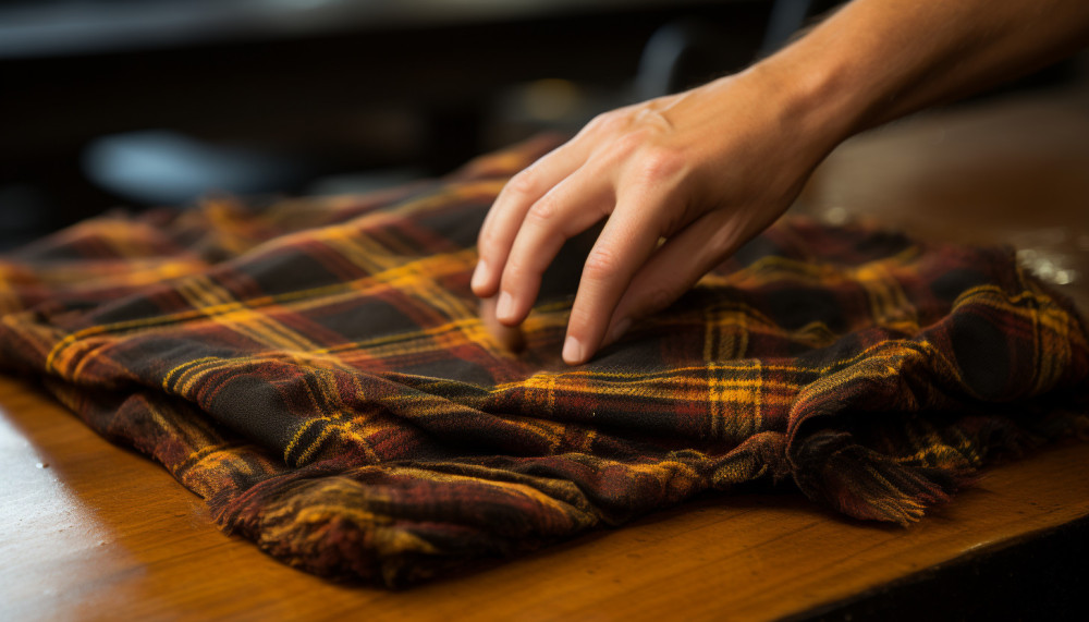 Le nettoyage du sweat plaid